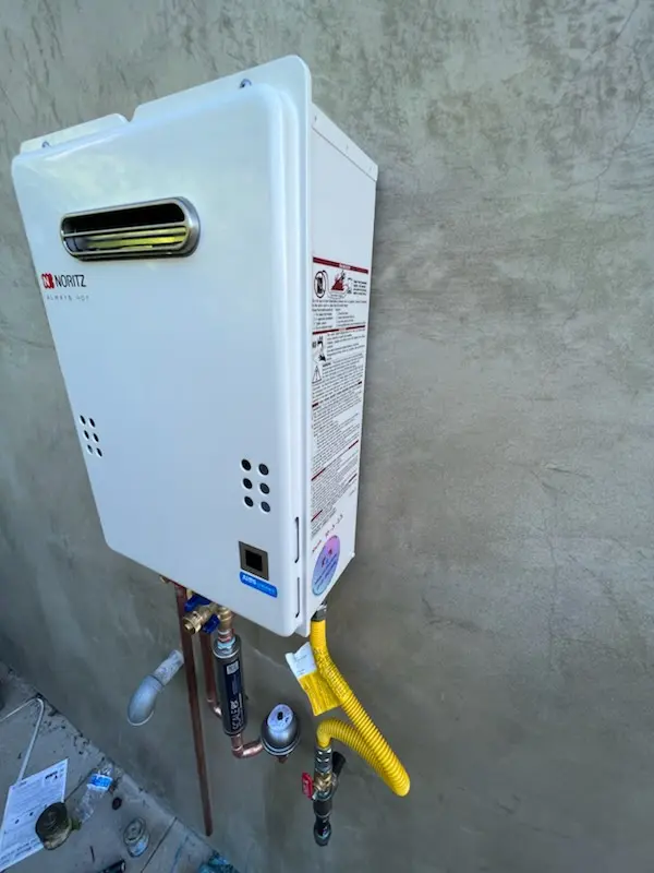 Tankless water heater installation for Almena homes